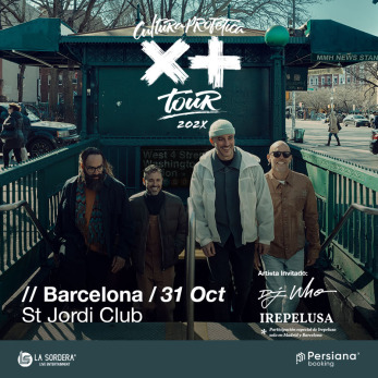 Cultura Profetica - Barcelona - Por Más Tour 2024 (Actos soporte: Irepelusa + DJ Who)