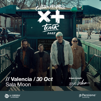 Cultura Profetica - Valencia - Por Más Tour 2024 (Actos soporte: DJ Who)