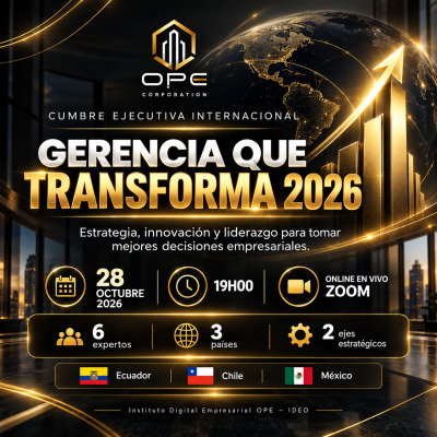 Cumbre Ejecutiva Internacional Gerencia que Transforma 2026