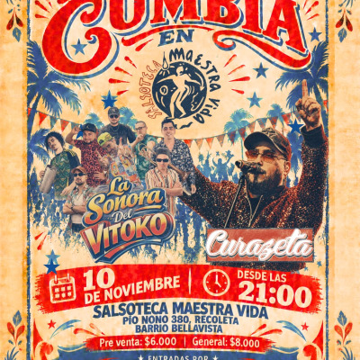 Curazeta y Sonora del Vitoko en Maestra Vida