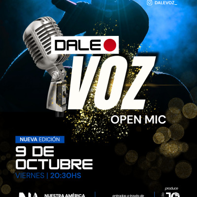 DALE VOZ - OPEN MIC
