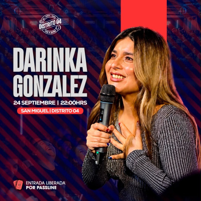 Darinka González Show free septiembre