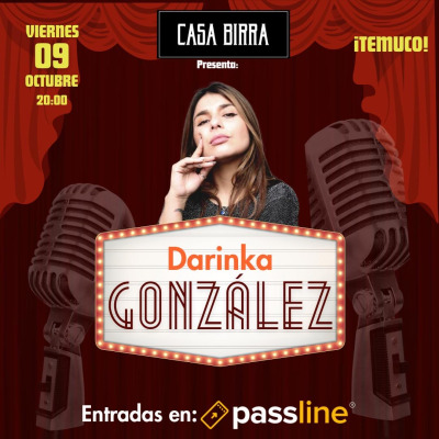 Afiche de Darinka González