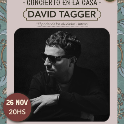 David Tagger presenta “El poder de los olvidados - intimo\