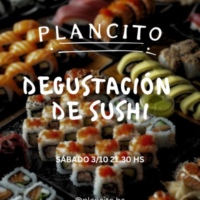 Degustación de sushi