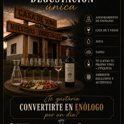 DEGUSTACION / ENOLOGO POR UN DÍA / MENDOZA