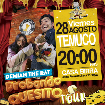 Demian The Rat Probando Quesito En Temuco!