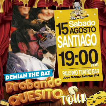 Demian The Rat Probando Quesito Santiago!