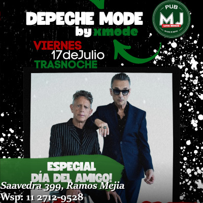 DEPECHE MODE - BY X MODE - EN MR JONES PUB