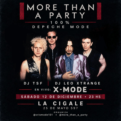 Depeche Mode \ More Than A Party\