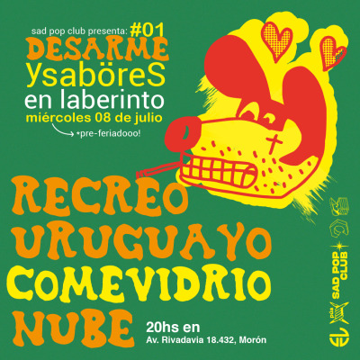 desarme y sabores #01: Recreo Uruguayo + Comevidrio + Nube en EC Laberinto (Morón)