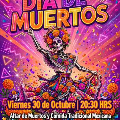 DIA DE MUERTOS EN LA CHIMENEA