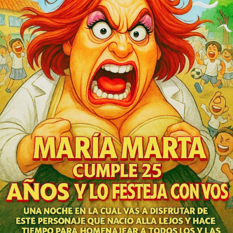DIA DEL MAESTRO - 25 AÑOS *MARIA MARTA* - 11S