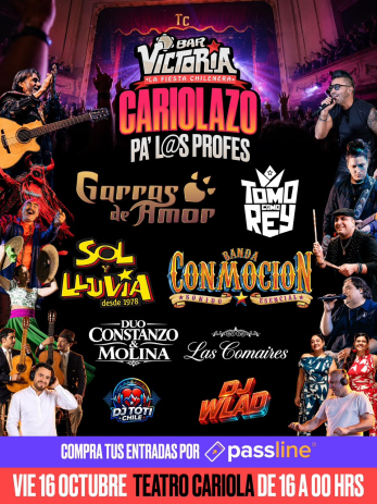 DÍA DEL PROFESOR Y PROFESORA EN TEATRO CARIOLA