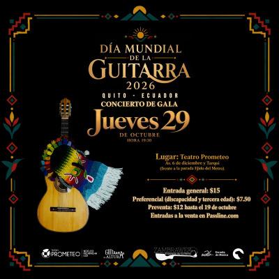 Día Mundial de la Guitarra Quito 2026