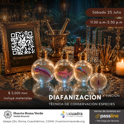 Diafanización y tinción técnica de conservación de especies