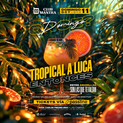 Domingo ONCE en Club Mantra