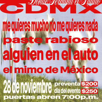 Donde termina el ruido CDMX
