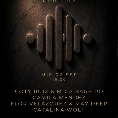 Downtempo Rooftop pres. Miércoles 02 de Septiembre
