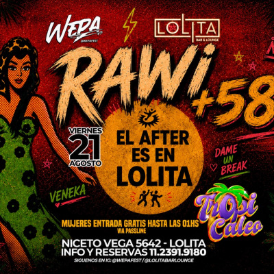 EL AFTER ES EN LOLITA 21 AGO WEPAFEST