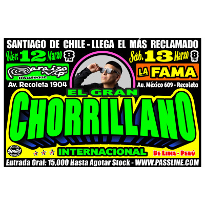 EL GRAN CHORRILLANO EN SANTIAGO DE CHILE