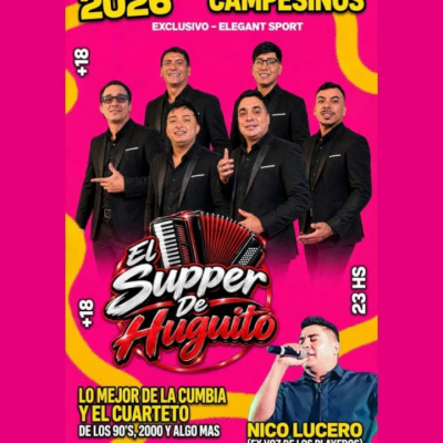 EL SUPPER DE HUGUITO Y NICO LUCERO EN VIVO