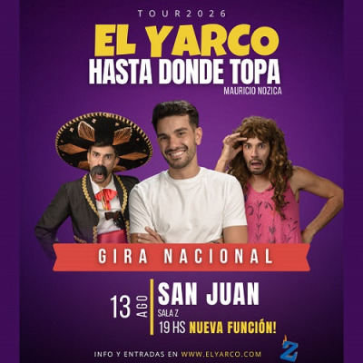 El Yarco, hasta donde topa en Sala Z (NUEVA FUNCIÓN)