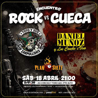 Imagen del evento: Encuentro Rock v/s Cueca
