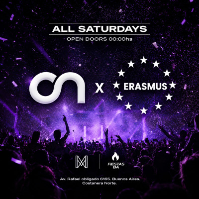 ERASMUS Reggaeton Old School - On Costanera | Sabado 24 Octubre - Moscu Buenos Aires