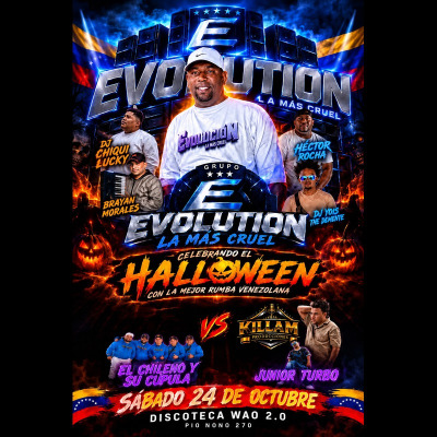 EVOLUTION CARACAS FEST - RUMBA VENEZOLANA HALLOWEEN 🎃👻