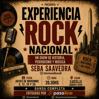 EXPERIENCIA ROCK NACIONAL por SEBA SAAVEDRA