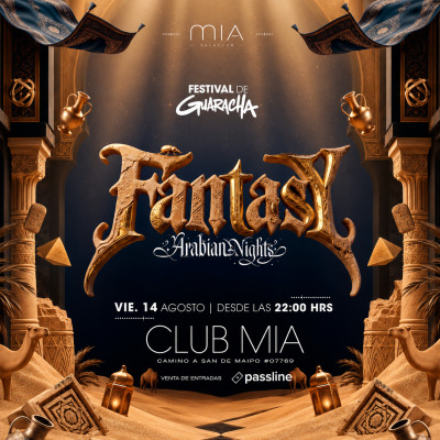 Fantasy en Mía Club, Festival de Guaracha este Viernes 14