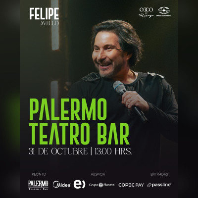 Felipe Avello en Palermo Teatro