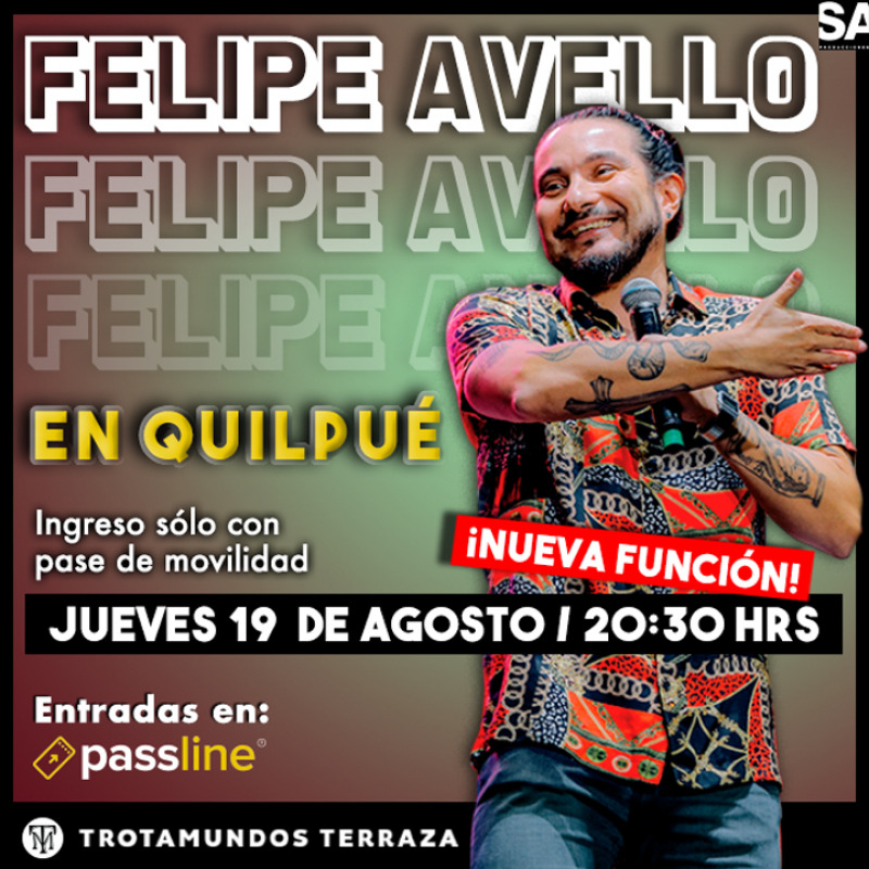 FELIPE AVELLO EN TROTAMUNDOS TERRAZA
