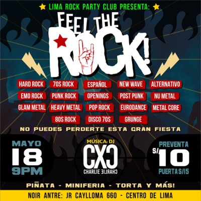 Fell the Rock - La fiesta con la gente más rockera de Lima