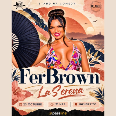 FERNANDA BROWN EN LA SERENA