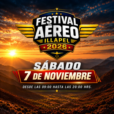 Festival Aéreo Illapel 2026 - Sábado 7