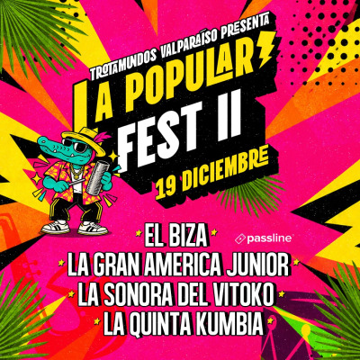 Festival de Cumbia - El Biza - La Gran America Junior  - La Sonora del VitoLko - La Quinta Kumbia - La Popular Fest II