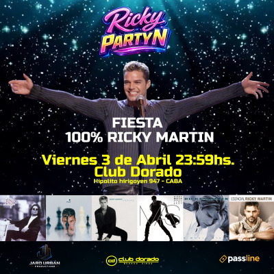✨ Fiesta 100% Ricky Martin ✨