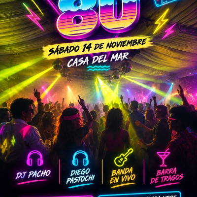 Fiesta de los 80s