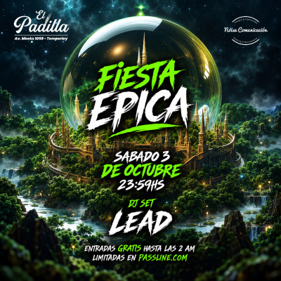 Fiesta Epica edición octubre!!