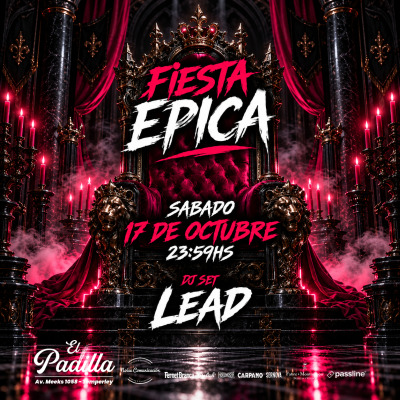 Fiesta Epica edicion octubre!