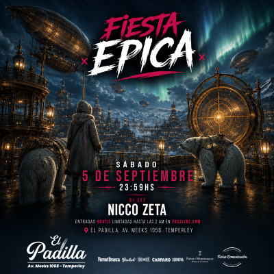 Fiesta Epica edición septiembre!