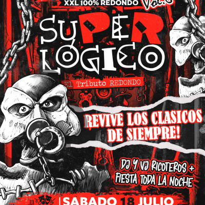 Fiesta Ricotera XXL 100% Redondo - 18 de Julio de 2026