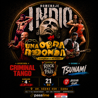 Fiesta Rock del País -HOMENAJE AL INDIO-
