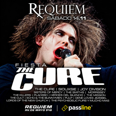 🖤 FIESTA THE CURE 🖤  🥀 Clásicos Darkwave · New Wave · Post-Punk 🥀