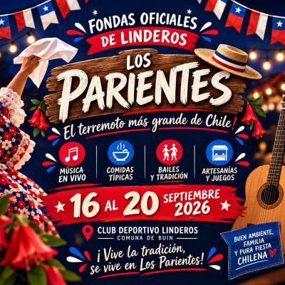 Fondas Oficiales de Linderos : Los Parientes - MIERCOLES 16