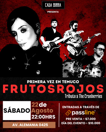 Frutos Rojos: tributo The Cranberries / Temuco