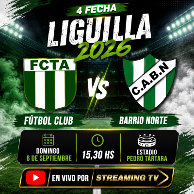 Fútbol Club vs Barrio Norte 4 fecha liguilla 2026