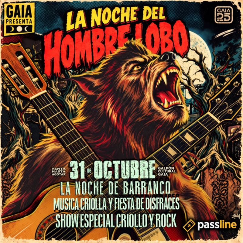 GAIA LA NOCHE DEL HOMBRE LOBO